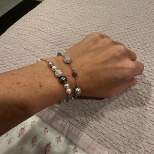 NWT Swarovski strand bracelets